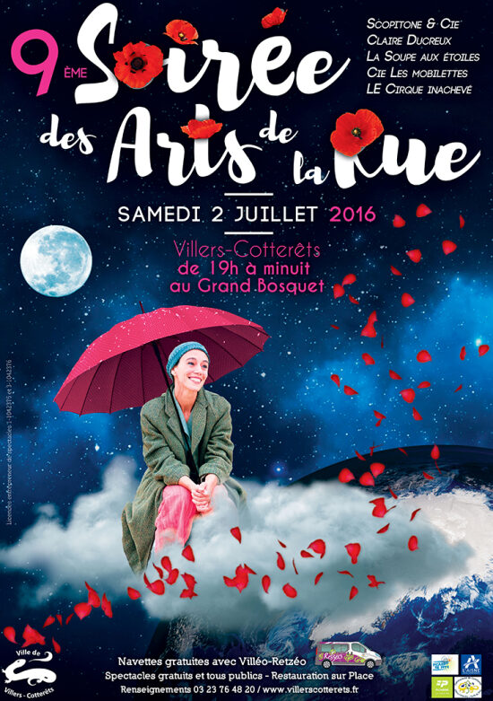 Affiche des Arts de la Rue